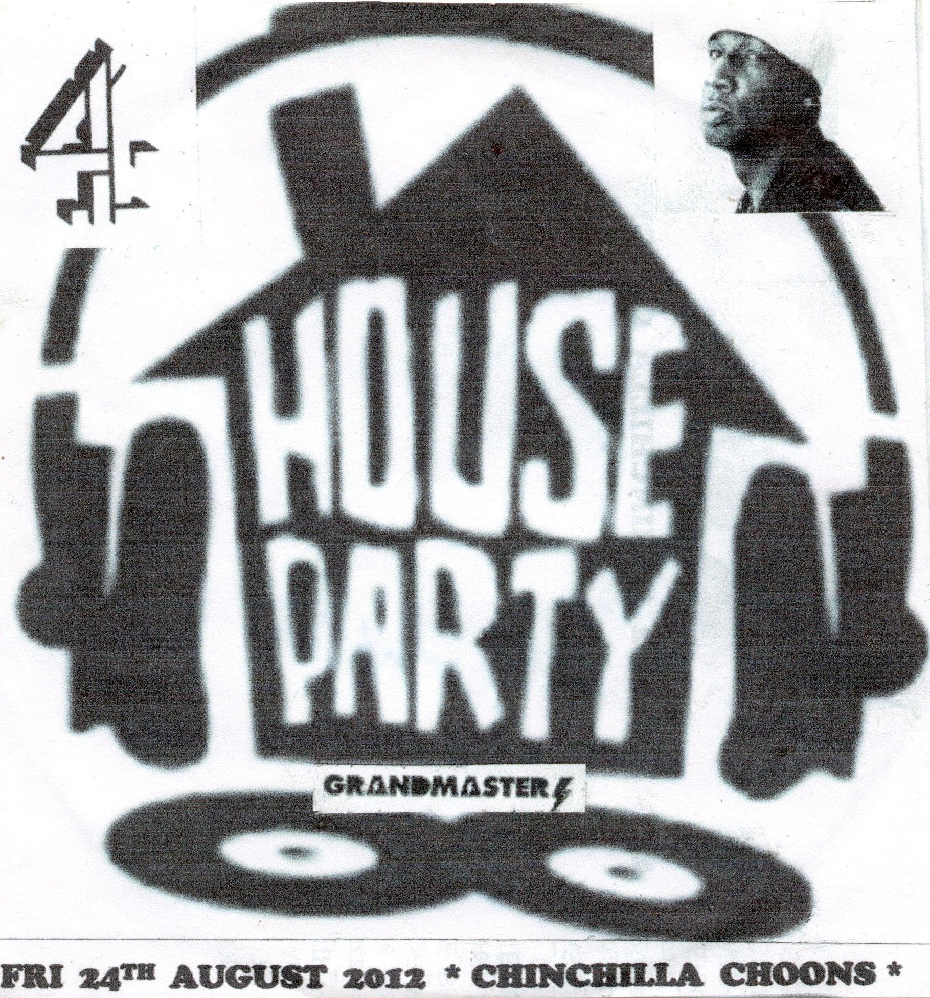 Grand Master Flash - House Party - Chinchilla Choons